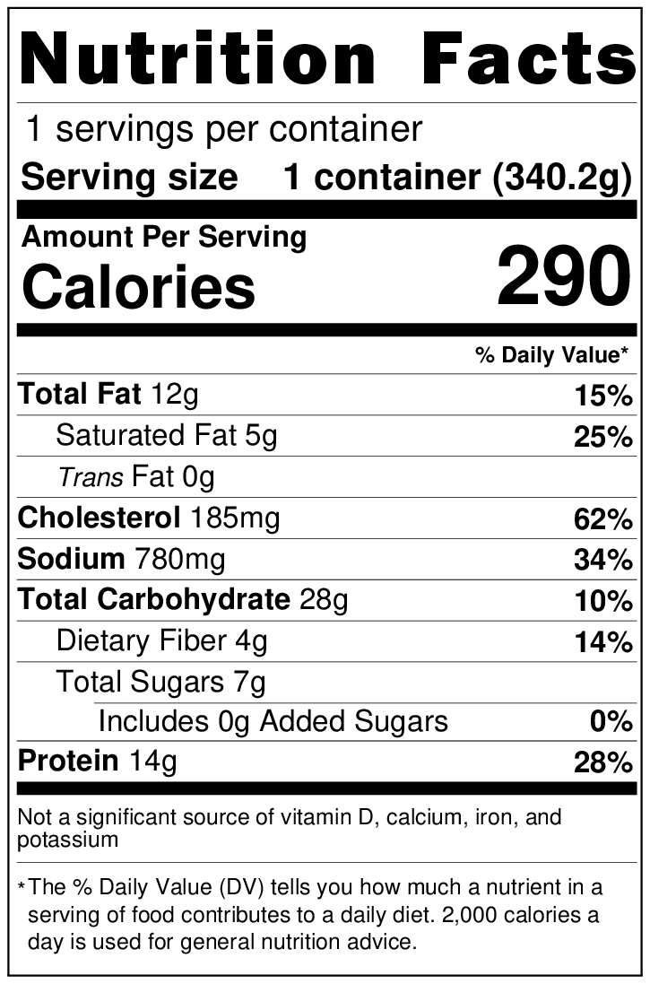 turkey bacon, egg and cheese