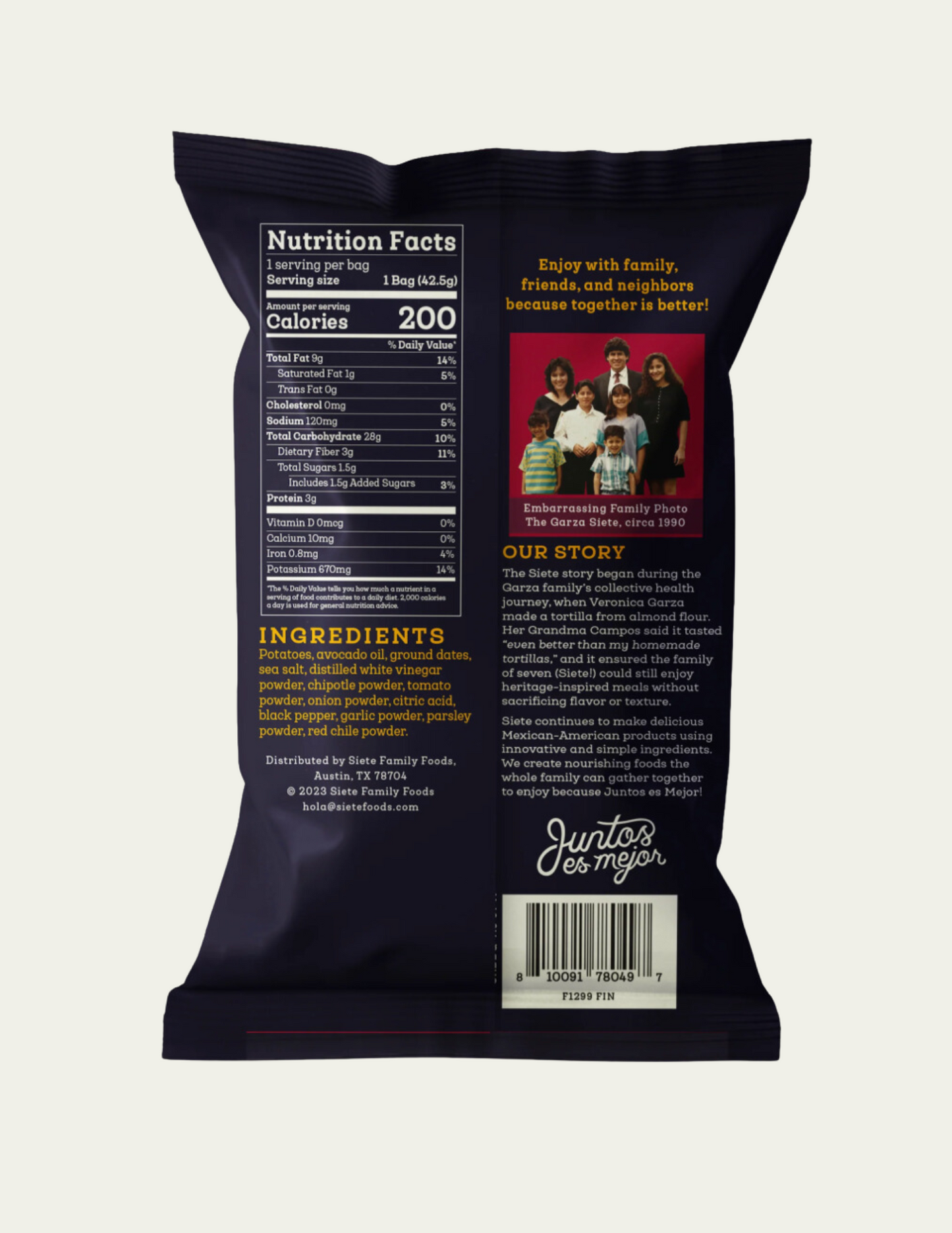 Chipotle BBQ Kettle Cooked Potato Chips 1.5oz