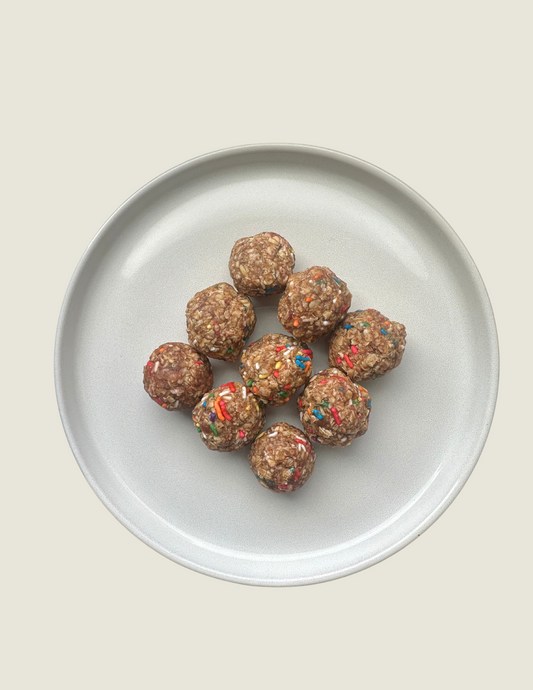 Birthday Cake Protein Balls (9 count)