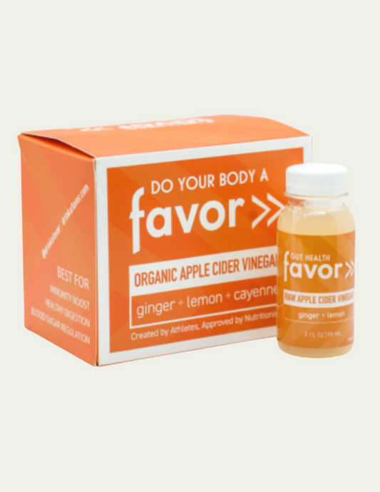 Favor Gut Health Shot : ACV + Ginger