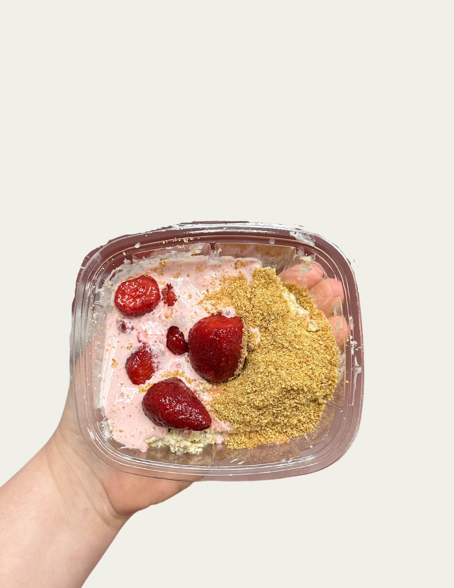 Strawberry Cheesecake Overnight Oats