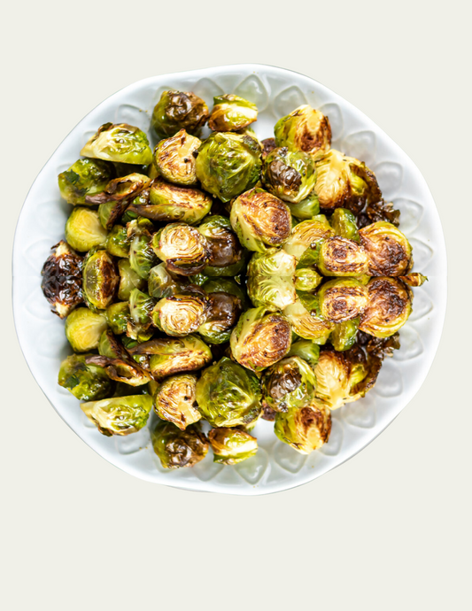 A La Carte SIDE -- Parmesan Brussels Sprouts (Serves 8-10)