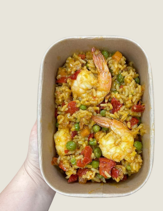 Shrimp and Chorizo Paella